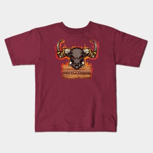 Minotaur: Primal Spirit Kids T-Shirt